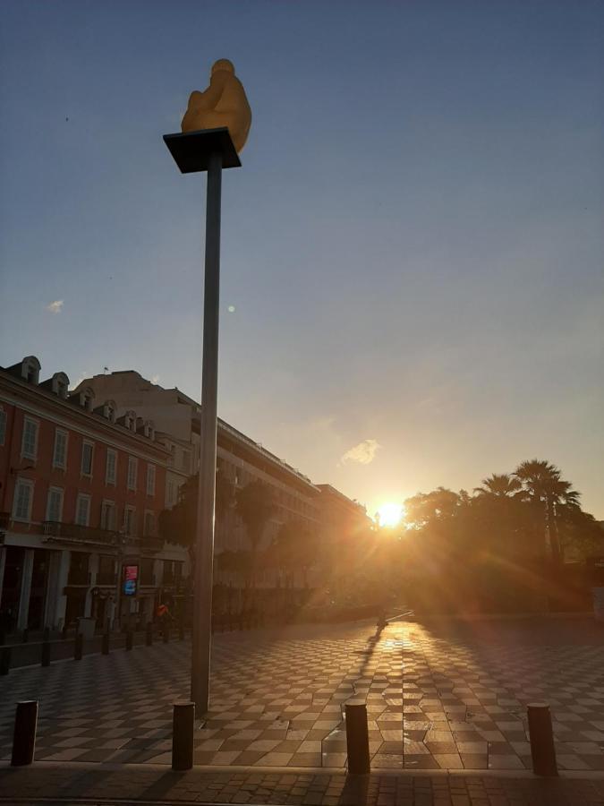 Lovely Studio Air Conditonned City Center Nice Exterior foto
